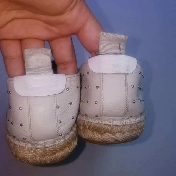 🌸 Saint LaurentStudded Beige Espadrilles, size 38